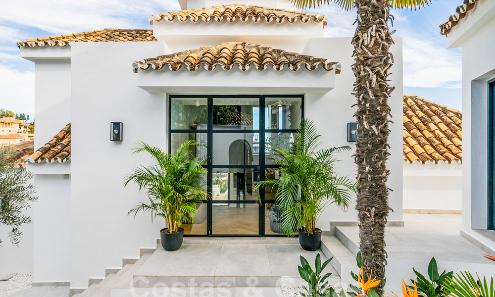 Villa de luxe au design moderne et méditerranéen avec vue sur la mer à Nueva Andalucia, Marbella 60935