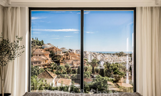 Villa de luxe au design moderne et méditerranéen avec vue sur la mer à Nueva Andalucia, Marbella 60942 