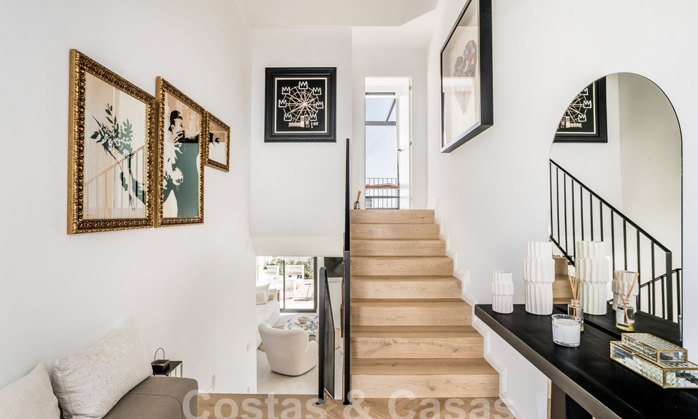 Villa de luxe au design moderne et méditerranéen avec vue sur la mer à Nueva Andalucia, Marbella 60950