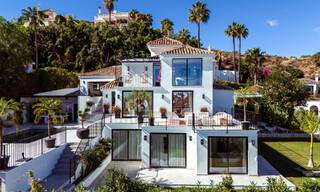 Villa de luxe au design moderne et méditerranéen avec vue sur la mer à Nueva Andalucia, Marbella 60951 