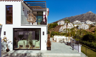 Villa de luxe au design moderne et méditerranéen avec vue sur la mer à Nueva Andalucia, Marbella 60957 