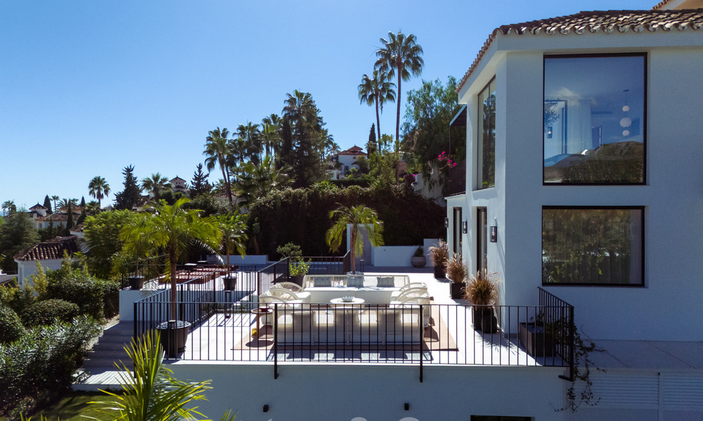 Villa de luxe au design moderne et méditerranéen avec vue sur la mer à Nueva Andalucia, Marbella 60960