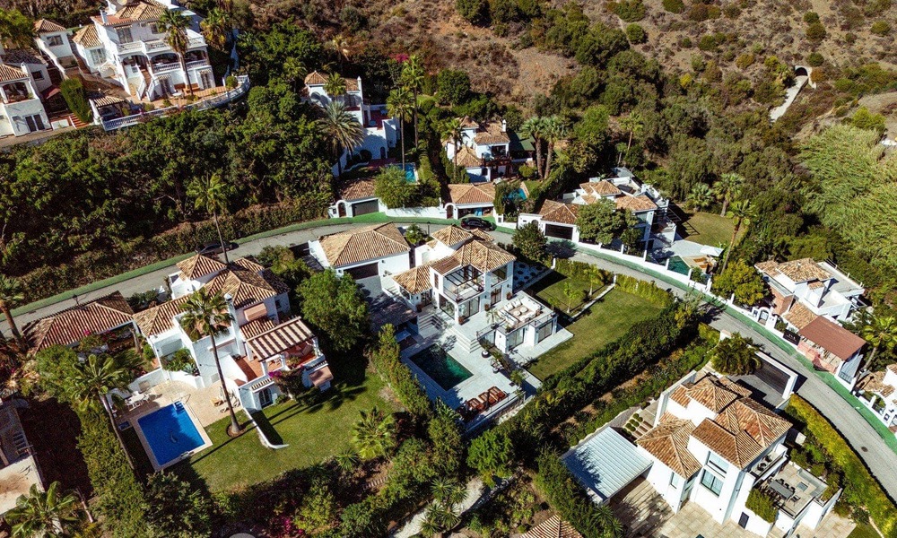 Villa de luxe au design moderne et méditerranéen avec vue sur la mer à Nueva Andalucia, Marbella 60961