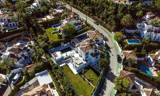 Villa de luxe au design moderne et méditerranéen avec vue sur la mer à Nueva Andalucia, Marbella 60962 