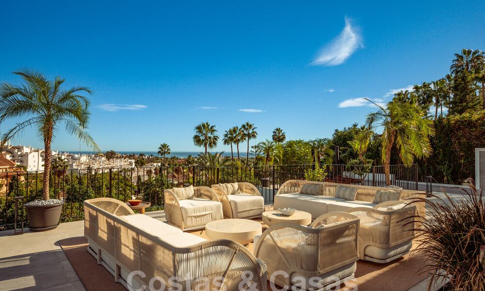 Villa de luxe au design moderne et méditerranéen avec vue sur la mer à Nueva Andalucia, Marbella 60988