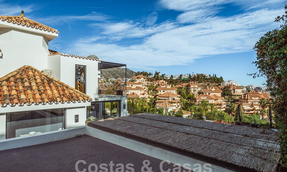 Villa de luxe au design moderne et méditerranéen avec vue sur la mer à Nueva Andalucia, Marbella 60998