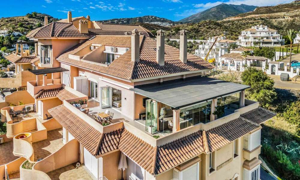 Penthouse de luxe à vendre avec vue sur la mer dans un complexe 5 étoiles à Nueva Andalucia, Marbella 60887