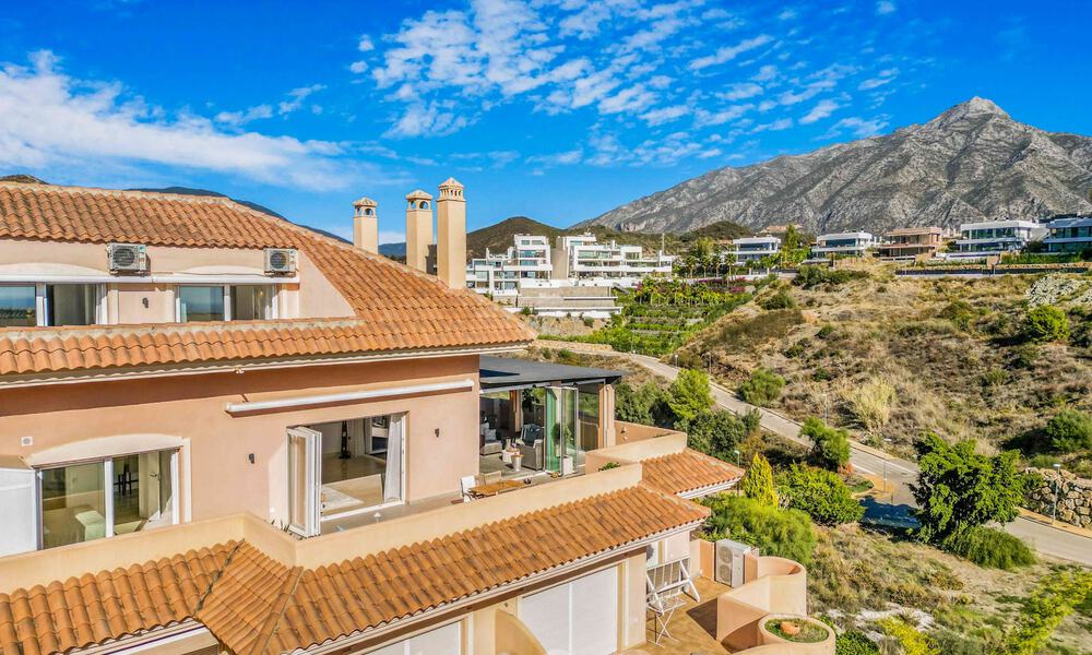 Penthouse de luxe à vendre avec vue sur la mer dans un complexe 5 étoiles à Nueva Andalucia, Marbella 60892