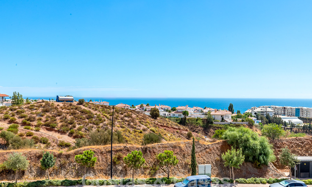 Penthouse moderne avec vue sur la mer et piscine privée à vendre dans un complexe innovant à Benalmadena, Costa del Sol 60922