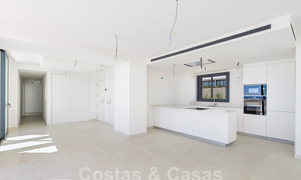 Penthouse moderne avec vue sur la mer et piscine privée à vendre dans un complexe innovant à Benalmadena, Costa del Sol 60929