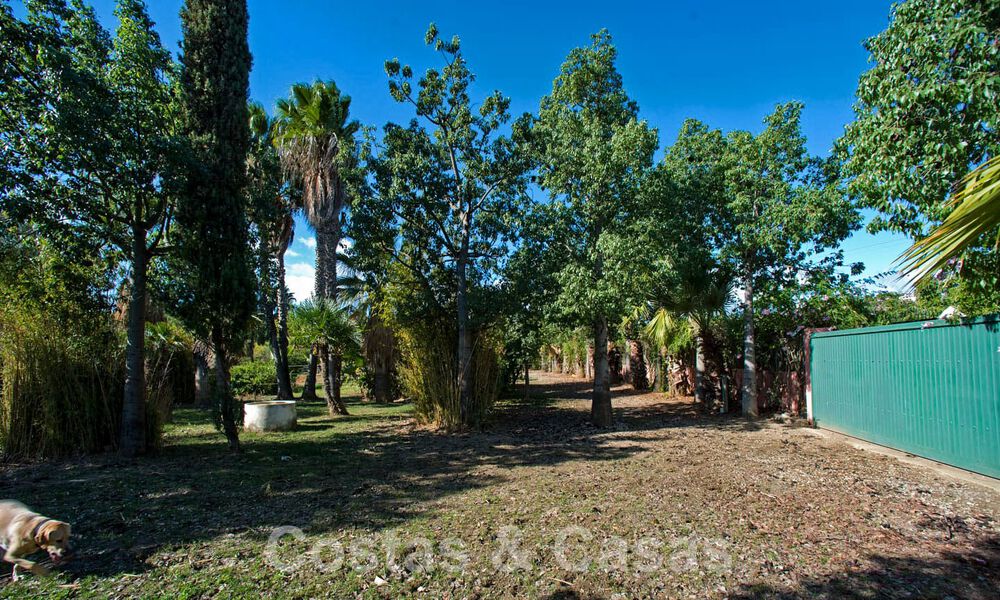 Finca avec écuries à vendre à proximité du centre d'Estepona, Costa del Sol 61036