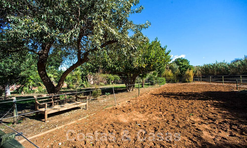 Finca avec écuries à vendre à proximité du centre d'Estepona, Costa del Sol 61067