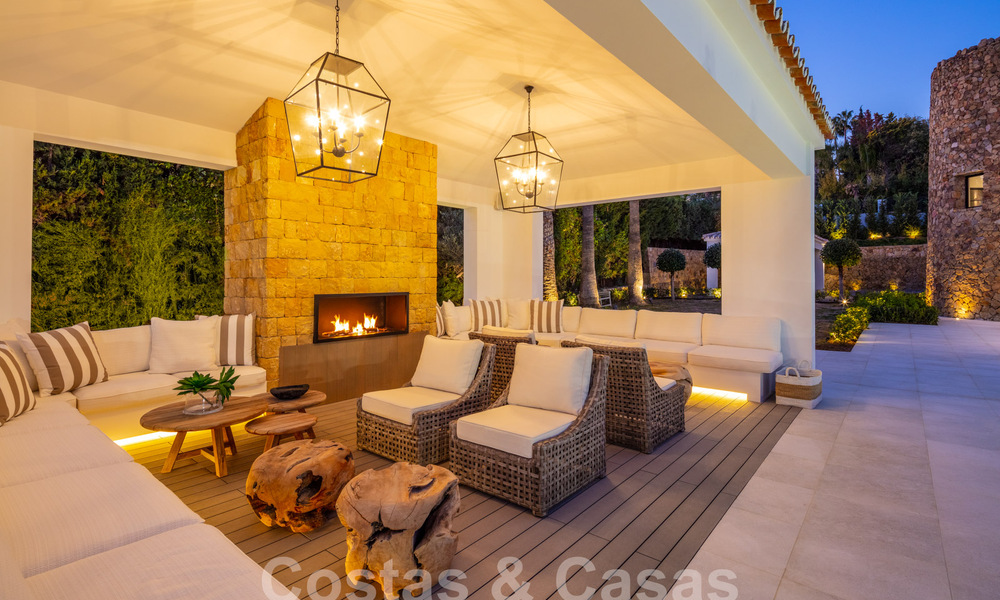 Spectaculaire villa de luxe à vendre avec vue sur la mer dans la vallée du golf de Nueva Andalucia, Marbella 61069