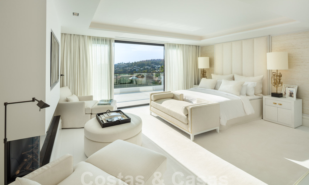 Spectaculaire villa de luxe à vendre avec vue sur la mer dans la vallée du golf de Nueva Andalucia, Marbella 61072