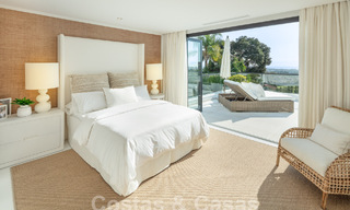 Spectaculaire villa de luxe à vendre avec vue sur la mer dans la vallée du golf de Nueva Andalucia, Marbella 61079 