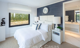 Spectaculaire villa de luxe à vendre avec vue sur la mer dans la vallée du golf de Nueva Andalucia, Marbella 61083 