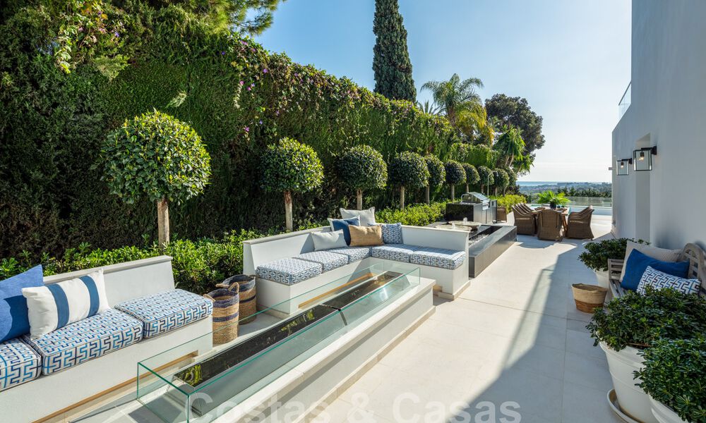 Spectaculaire villa de luxe à vendre avec vue sur la mer dans la vallée du golf de Nueva Andalucia, Marbella 61085