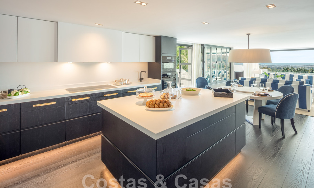 Spectaculaire villa de luxe à vendre avec vue sur la mer dans la vallée du golf de Nueva Andalucia, Marbella 61087