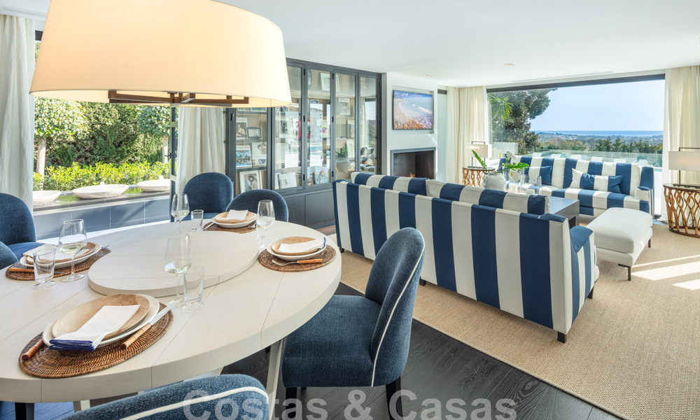 Spectaculaire villa de luxe à vendre avec vue sur la mer dans la vallée du golf de Nueva Andalucia, Marbella 61088