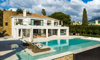 Spectaculaire villa de luxe à vendre avec vue sur la mer dans la vallée du golf de Nueva Andalucia, Marbella 61089 