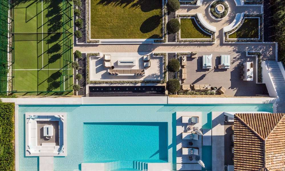 Spectaculaire villa de luxe à vendre avec vue sur la mer dans la vallée du golf de Nueva Andalucia, Marbella 61098