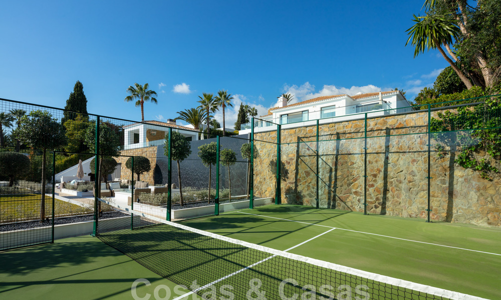 Spectaculaire villa de luxe à vendre avec vue sur la mer dans la vallée du golf de Nueva Andalucia, Marbella 61101