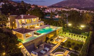 Spectaculaire villa de luxe à vendre avec vue sur la mer dans la vallée du golf de Nueva Andalucia, Marbella 61103 