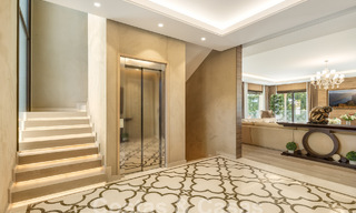 Villa contemporaine de luxe à vendre, emplacement unique en première ligne de golf á Nueva Andalucia, Marbella 61113 