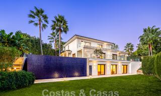 Villa contemporaine de luxe à vendre, emplacement unique en première ligne de golf á Nueva Andalucia, Marbella 61114 