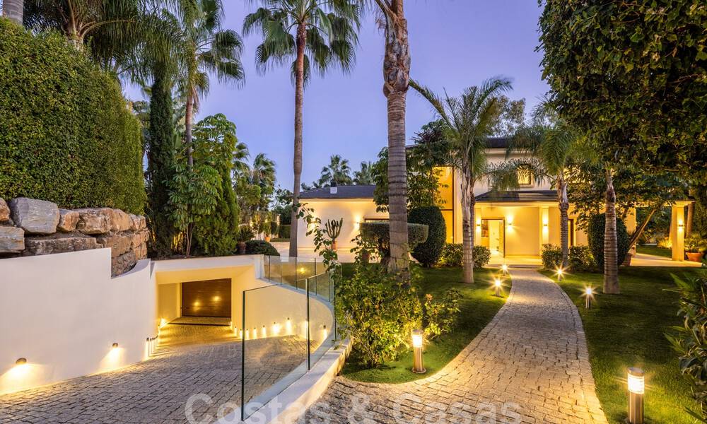Villa contemporaine de luxe à vendre, emplacement unique en première ligne de golf á Nueva Andalucia, Marbella 61115