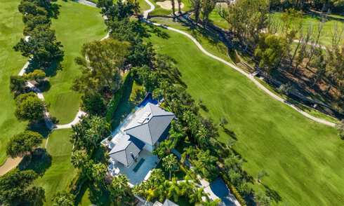 Villa contemporaine de luxe à vendre, emplacement unique en première ligne de golf á Nueva Andalucia, Marbella 61118