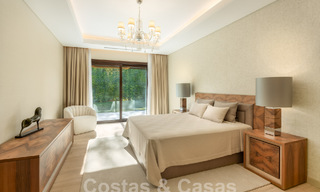 Villa contemporaine de luxe à vendre, emplacement unique en première ligne de golf á Nueva Andalucia, Marbella 61128 