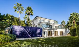 Villa contemporaine de luxe à vendre, emplacement unique en première ligne de golf á Nueva Andalucia, Marbella 61131 