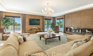 Villa contemporaine de luxe à vendre, emplacement unique en première ligne de golf á Nueva Andalucia, Marbella 61134 