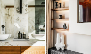 Penthouse rénové de qualité à vendre avec terrasse accueillante et vue sur la mer à Nueva Andalucia, Marbella 61138 