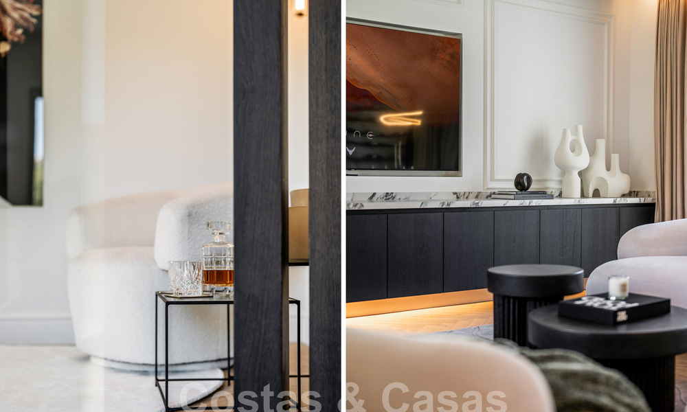 Penthouse rénové de qualité à vendre avec terrasse accueillante et vue sur la mer à Nueva Andalucia, Marbella 61174