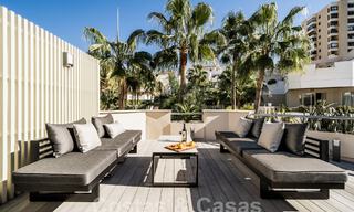 Appartement moderne rénové à vendre dans un complexe fermé à Nueva Andalucia, Marbella 61192 