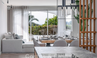 Maison de ville luxueusement rénovée à vendre dans un quartier résidentiel privilégié du Golden Mile de Marbella 61594 