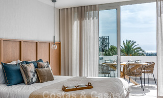 Maison de ville luxueusement rénovée à vendre dans un quartier résidentiel privilégié du Golden Mile de Marbella 61597 