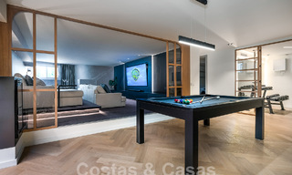 Maison de ville luxueusement rénovée à vendre dans un quartier résidentiel privilégié du Golden Mile de Marbella 61601 