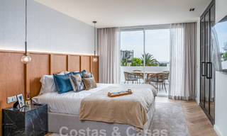 Maison de ville luxueusement rénovée à vendre dans un quartier résidentiel privilégié du Golden Mile de Marbella 61606 