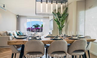 Maison de ville luxueusement rénovée à vendre dans un quartier résidentiel privilégié du Golden Mile de Marbella 61630 