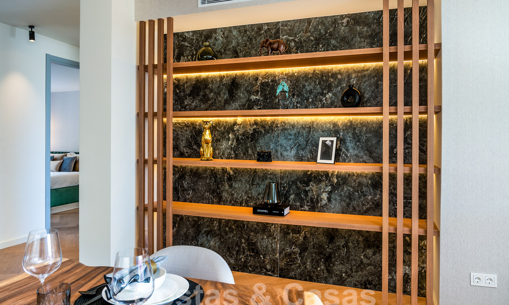 Maison de ville luxueusement rénovée à vendre dans un quartier résidentiel privilégié du Golden Mile de Marbella 61638