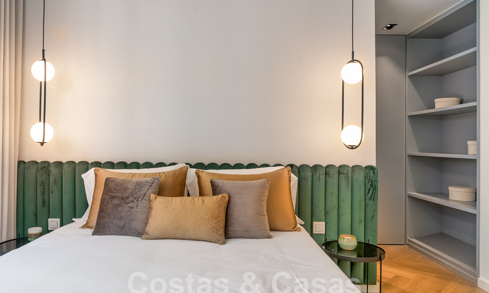 Maison de ville luxueusement rénovée à vendre dans un quartier résidentiel privilégié du Golden Mile de Marbella 61641