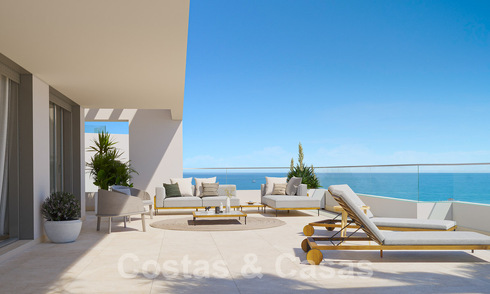Nouveau projet de maisons durables à vendre, avec une vue imprenable sur la mer, près du centre d'Estepona 61296