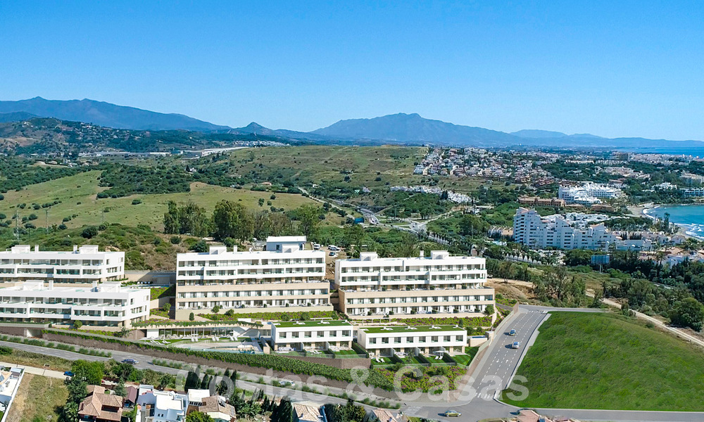 Nouveau projet de maisons durables à vendre, avec une vue imprenable sur la mer, près du centre d'Estepona 61298