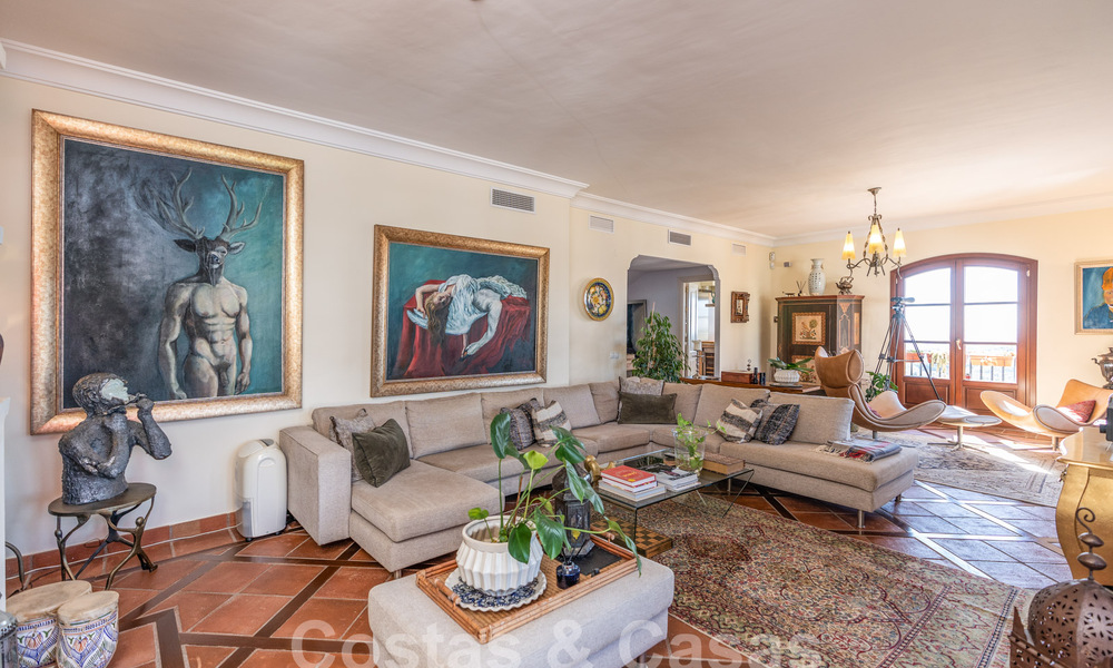 Charmante maison jumelée andalou avec vue sur la mer à vendre sur les collines de Marbella - Benahavis 61897