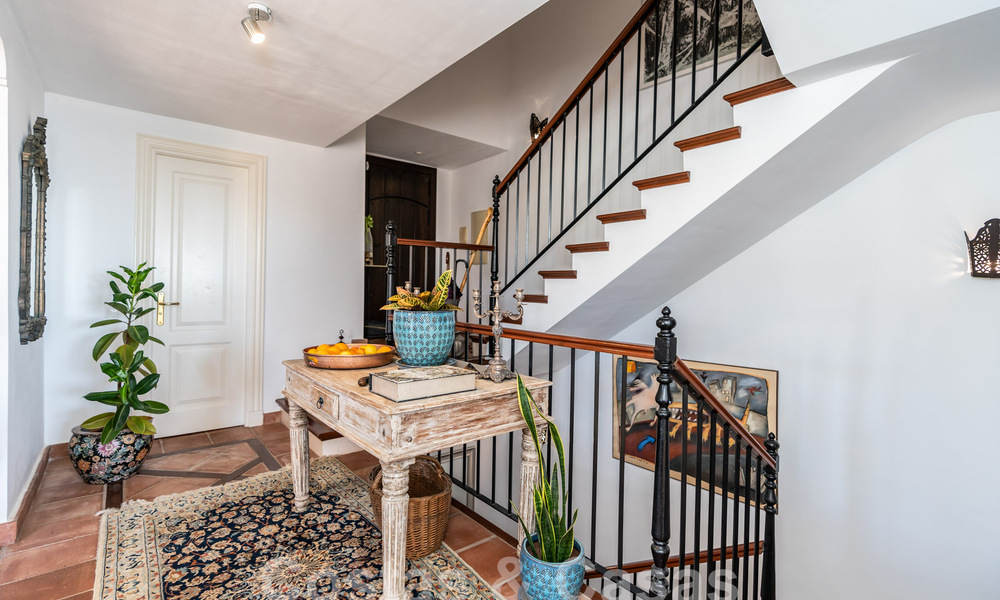 Charmante maison jumelée andalou avec vue sur la mer à vendre sur les collines de Marbella - Benahavis 61903