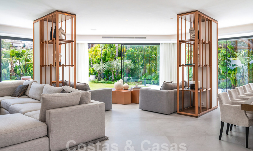 Villa de luxe au design moderne et méditerranéen à vendre dans une zone de golf populaire à Nueva Andalucia, Marbella 61658