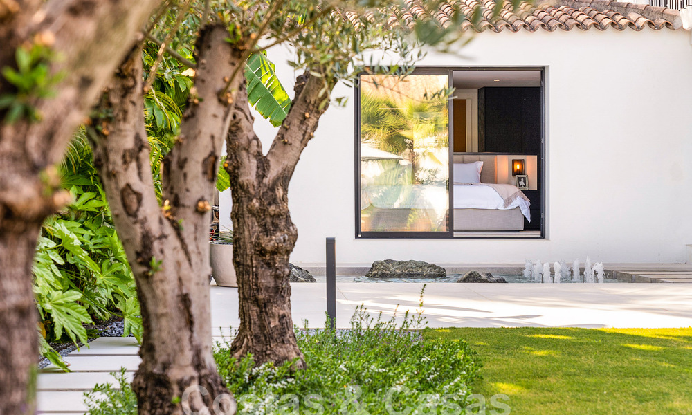 Villa de luxe au design moderne et méditerranéen à vendre dans une zone de golf populaire à Nueva Andalucia, Marbella 61676